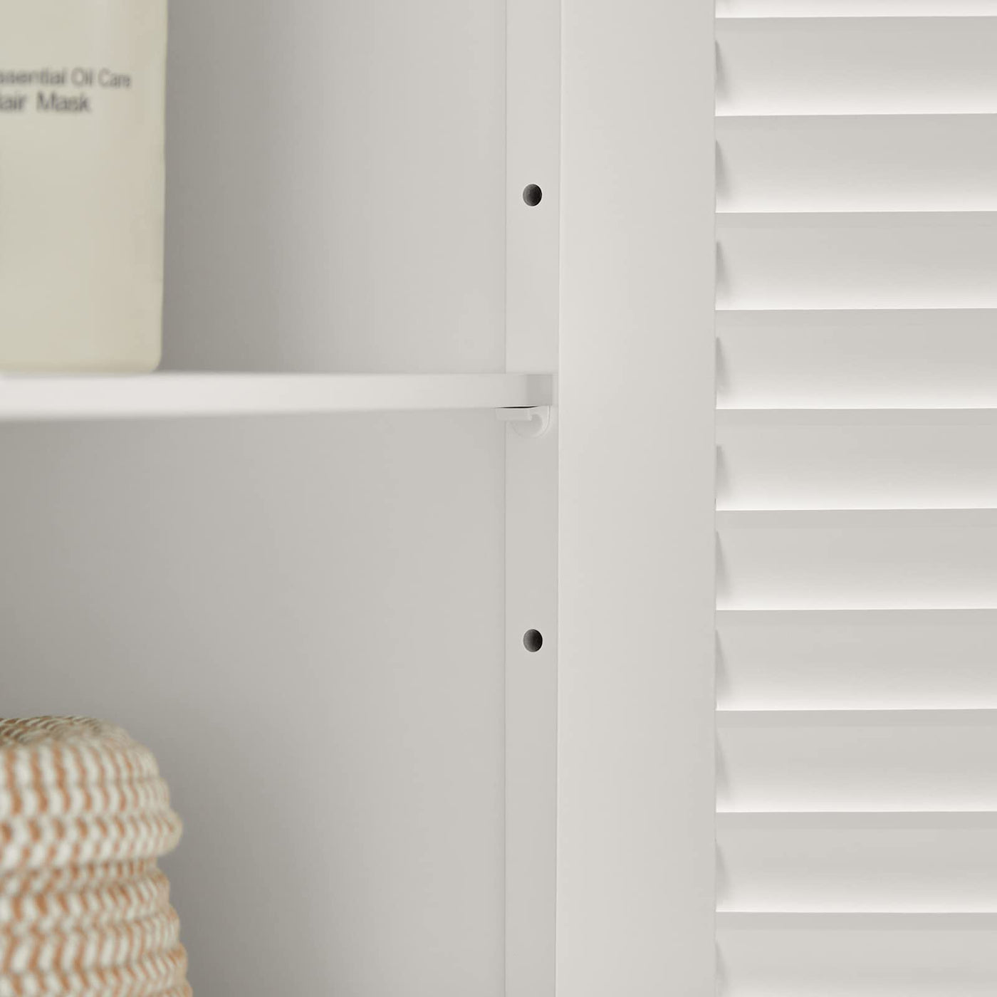 SoBuy® FRG237-W Waschbeckenunterschrank Badschrank Unterschrank Badmöbel in weiß BHT ca: 60x58x34cm