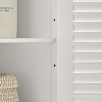 SoBuy® FRG237-W Waschbeckenunterschrank Badschrank Unterschrank Badmöbel in weiß BHT ca: 60x58x34cm