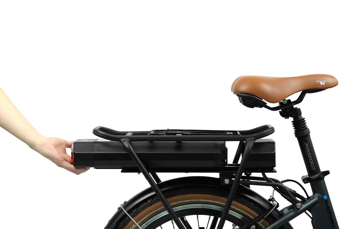 Blaupunkt Franzi Falt-E-Bike, Tiefeinsteiger, Frontantrieb, Rücktrittbremse