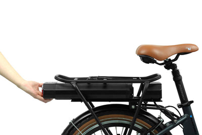 Blaupunkt Franzi Falt-E-Bike, Tiefeinsteiger, Frontantrieb, Rücktrittbremse