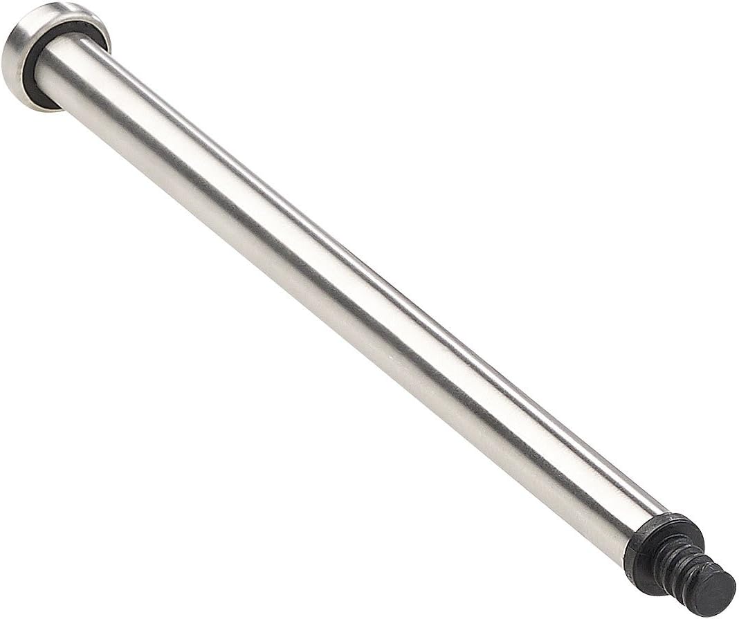 BadeStern Klobürste: WC-Bürste mit Edelstahl-Stiel und 3 Aufsätzen mit Ø 7 cm, weiß (Toilettenbürste 7 cm Durchmesser, WC Bürste 7 cm Durchmesser, Ersatzbürstenkopf)