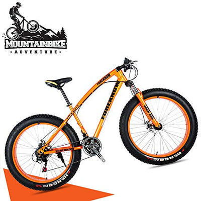 Wmmner Mountainbike, 20 Zoll (50,8 cm), mit Vorderradaufhängung und mechanischen Scheibenbremsen für Damen, Mountainbike-Sitz für Mountainbike, Fat Tire verstellbar in 8 Farben, rutschfeste Fahrräder