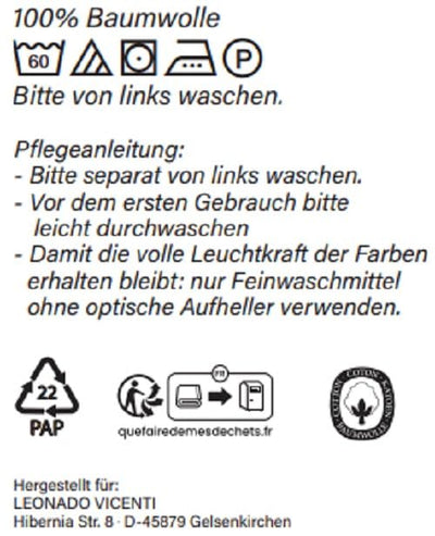 Leonado Vicenti Bettwäsche Set 2-teilig 135x200 cm Baumwolle Weiß Grau gestreift Reißverschluss Pflegeleicht Ganzjährig verwendbar