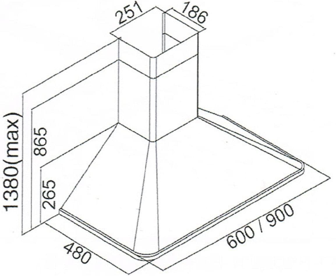 Kaiser KG 9325 ElfEm Retro Gaskochfeld 90cm +Kaiser Retro Designer Dunstabzugshaube A 9315 ElfEm 90cm/Wandhaube EMPIRE/ 910m³