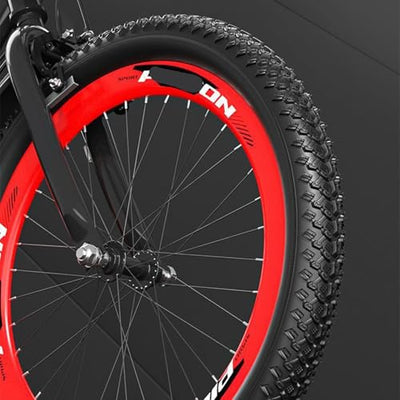 Kinderfahrrad 22 Zoll Variable Geschwindigkeit Integriertes Rad Mountainbike Doppel V Bremse Geeignet für Körpergröße 115-170cm C,22 inches