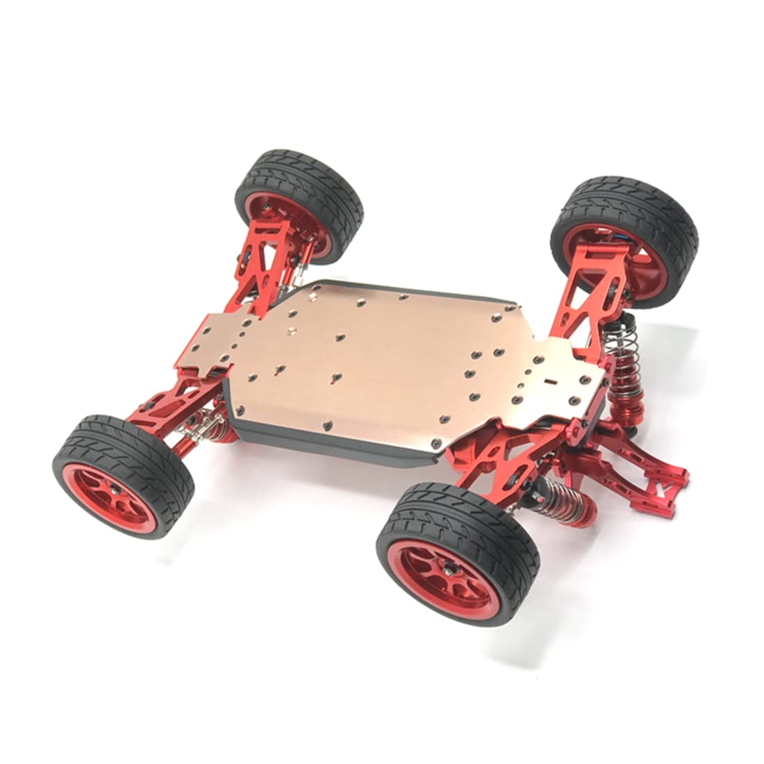 Iegefirm Für 144001 144002 144010 1/14 RC Auto Metall-Upgrade-Teile-Kit Antriebswellen-Schwingarm-ModifikationszubehöR,2