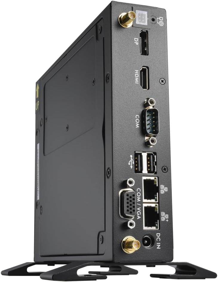 Shuttle XPC Slim Barebone DS50U5, i5-1335U, 2X LAN (1x 2.5Gbit,1x 1Gbit), 1xCOM,1xHDMI,1xDP, 1x VGA, lüfterlos, 24/7 Dauerbetrieb
