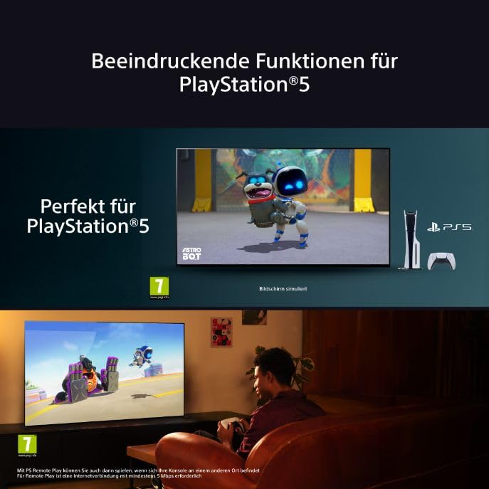 Sony BRAVIA 3 - Direct LED 43 Zoll Fernseher (K43S32), X-Balanced Speaker, Dolby Vision/Atmos, IMAX Enhanced, Google TV (2025), Google Cast, Apple AirPlay 2, Eco Dashboard 2, Game Menu 2, Smart TV