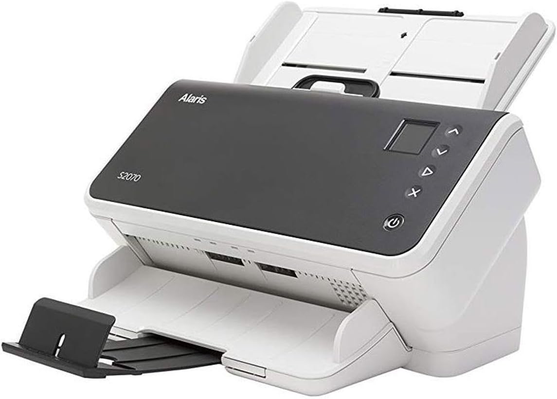Alaris S2070 Scanner A4 Duplex Ruettler Thin Client bis zu 70ppm ADF 80 Blatt USB3.1 PDF TIF JPG Twain Isis