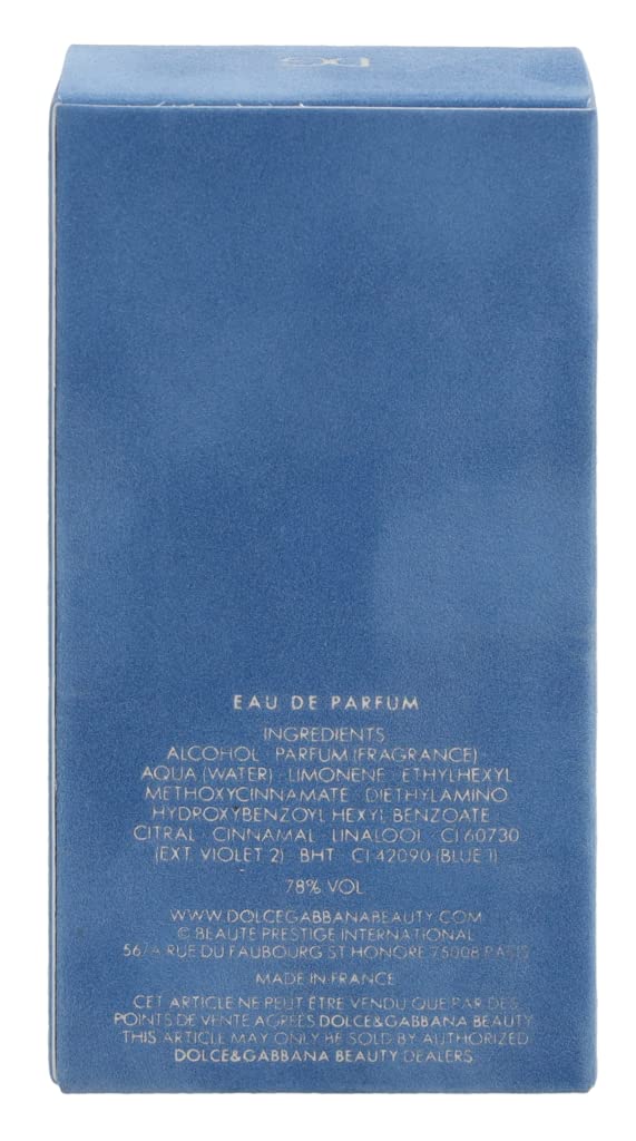 Dolce & Gabbana Light Blue Eau Intense Edp Vapo 50 Ml, Geblümt