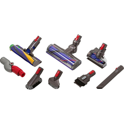 Dyson Premium V12 Slim Absolute Akku-Stielsauger Nickel Satin gelbglanz