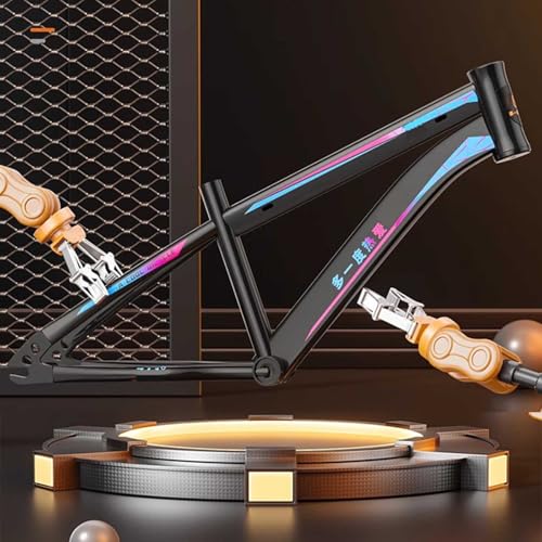 24-Zoll-Mountainbike für Kinder Mit Variabler Geschwindigkeit Dicken Anti Rutsch Reifen und Stoßdämpfender Vordergabel Geeignet für Körpergrößen Zwischen 115 und 170 cm A,22 inches