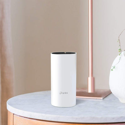 TP-Link Deco M4 Mesh WLAN Set (2er Pack), AC1200 Dual Band Router & Repeater, 2x Gigabit Ports für jede Einheit, empfohlen für Häuser mit 2-3 Schlafzimmern, Umfassender Jugendschutz