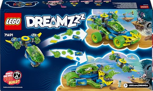 LEGO DREAMZzz Mateo mit dem Z-Blob Action-Rennwagen, 2-in-1 Fantasy-Spielset mit Fahrzeugen, Minifiguren und Traumwesen für Kinder ab 8 Jahren, Geschenk für Jungen und Mädchen 71491