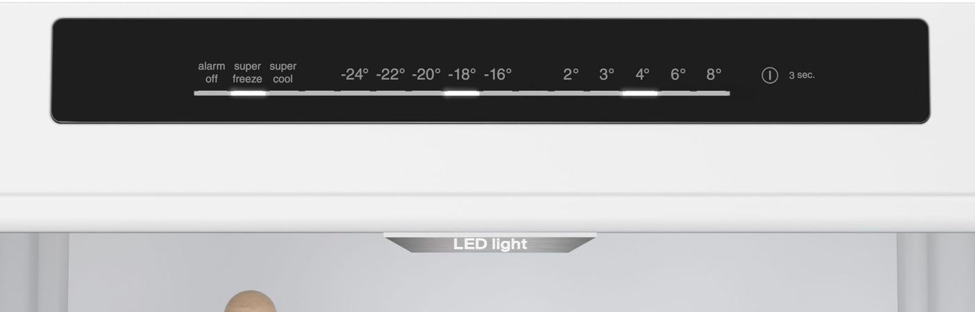 SIEMENS KG39N2XAF Stand-Kühl-Gefrier-Kombination iQ300, freistehende Kühlkombination mit Gefrierbereich unten 203x60 cm, 260L Kühlen, 103L Gefrieren, noFrost, hyperFresh, LED-Beleuchtung, BlackSteel