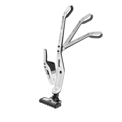 Rowenta RH6737 Dual Force 2-in-1 kabelloser Akku-Stabstaubsauger | integrierter Handstaubsauger | klappbarer Griff | sehr leicht – nur 2,5 kg | LED-Beleuchtung | Weiß