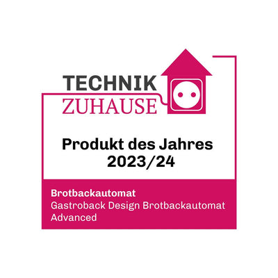 GASTROBACK Brotbackautomat Advance - Vollautomatische Brotbackmaschine + 18 Programmen inkl. Joghurtmaschine, Timer-Funktion, Zutatenfach, Sichtfenster, Brotautomat / Backmaschine in Edelstahl Optik