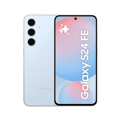 Samsung Galaxy S24 FE AI Smartphone ohne Vertrag, AI Handy mit Android, 8 GB RAM, 256 GB Speicher, 50-MP-Kamera, Lange Akkulaufzeit, Blue, 36 Monate Herstellergarantie [Exklusiv bei Amazon]