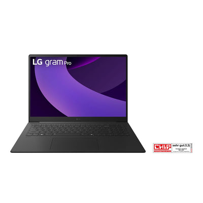 LG, 16 Zoll, gram Pro, LG Notebook, 40.6cm, Intel 7, 32GB DDR4, 2TB Dual SSD, Garantie 24 Monate, 2560 x 1600, Dolby Atmos, 16Z90TS-G.AU8CG