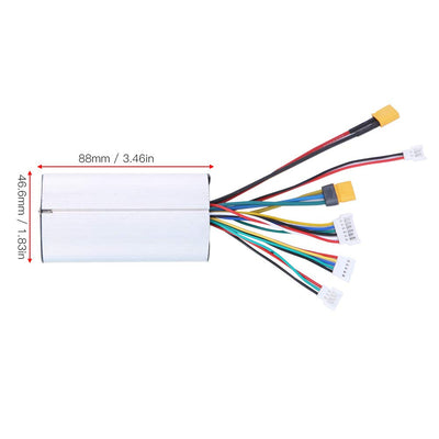 Alomejor 5,5 Zoll Fahrrad Controller Set, Regler + Gas + Bremskombination Eingestellt Für (Controller + Throttle + Brake)