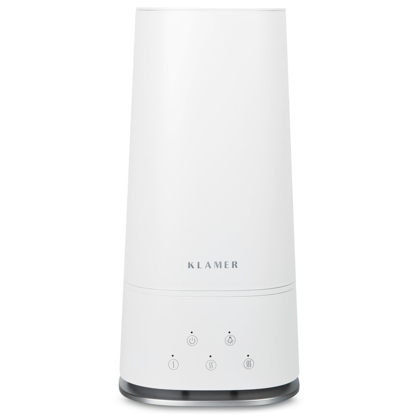 KLAMER Luftbefeuchter 4L Top Fill, Leise 30dB, 40h Laufzeit, 300 ml/h, 3 Stufen - Ideal für Büro, Schlaf- & Kinderzimmer bis 45m²