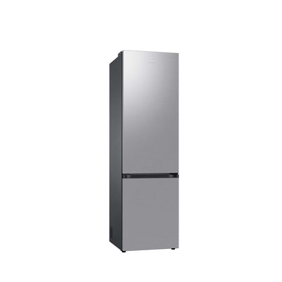 Samsung Kühl-Gefrier-Kombination, Kühlschrank mit Gefrierfach, 203 cm, 390 l Gesamtvolumen, 114 l Gefrierteil, AI Energy Mode, Edelstahl-Look, RL38C600CSA/EG