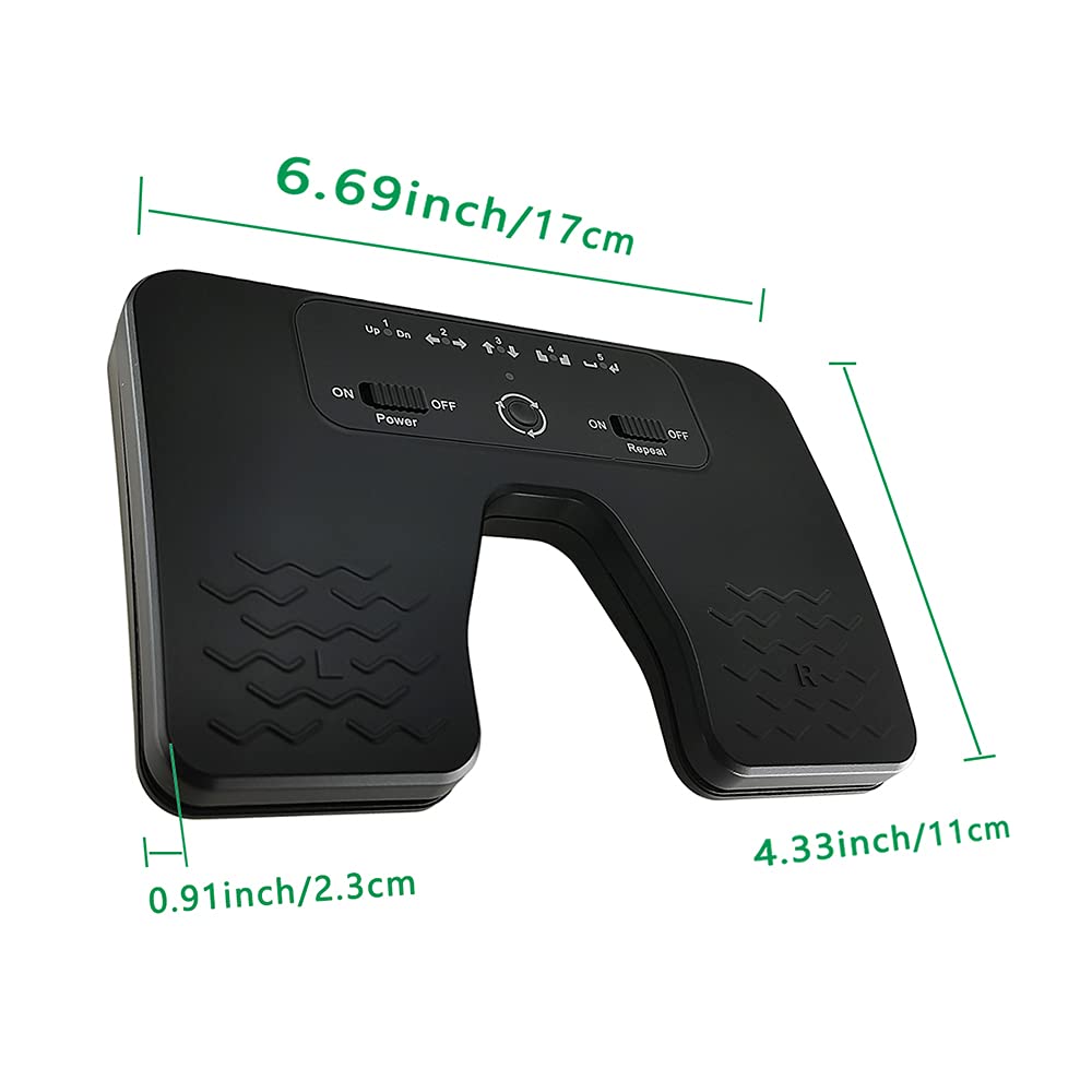 Tavsou Bluetooth Page Turner Pedal für Tablets Smartphones wiederaufladbar lautlos, Modern
