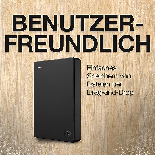 Seagate Portable Drive 5TB tragbare externe Festplatte, 2.5 Zoll, USB 3.0, inkl. 2 Jahre Datenrettungsdienst, Modellnr.: STGX5000400