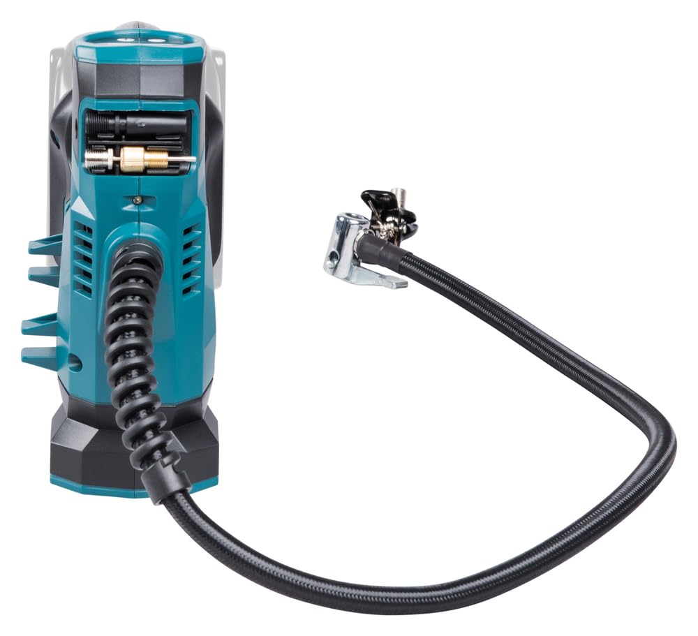 Makita DMP180Z Akku-Kompressor 8,3 bar 18 V (ohne Akku, ohne Ladegerät) Blau, Silber