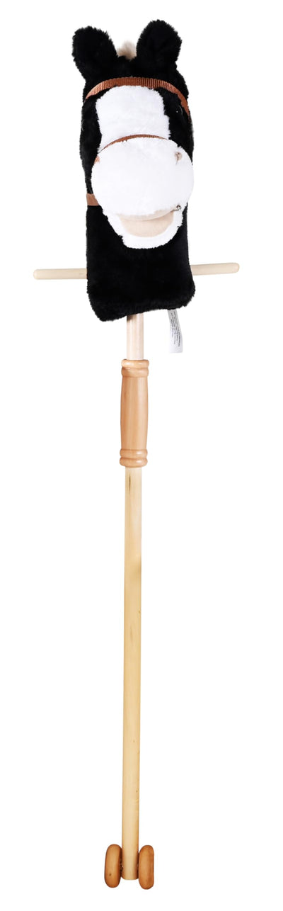 Knorrtoys 40102 - Steckenpferd "Blacky", Schwarz, 45 cm