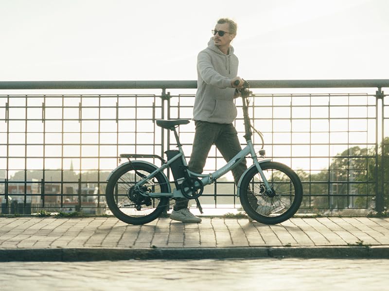 Fafrees F20 Light [ Offiziell ] E Klapprad 20 Zoll mit 36V 14,5AH Akku, Ebike 250W Elektrische Fahrrad Max. 25km/h Klappfahrrad E-Bike für 155-195CM Damen und Herren 120kg