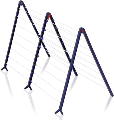 Leifheit Badewannentrockner Pegasus Bath 190 Extendable, standfester Standtrockner für die Wanne, ausziehbarer Wäscheständer, besonders schmaler Wäschetrockner, aus Legierter Stahl