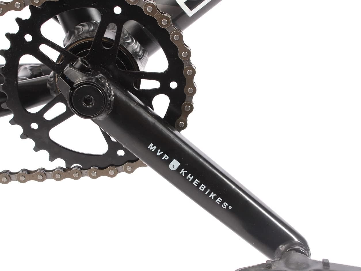 KHEbikes BMX Fahrrad Barcode LL Aluminium, 20 Zoll, schwarz, patentierter Affix 360° Rotor, für Kinder und Jugendliche, superleichtes Gewicht - nur 10,0kg!