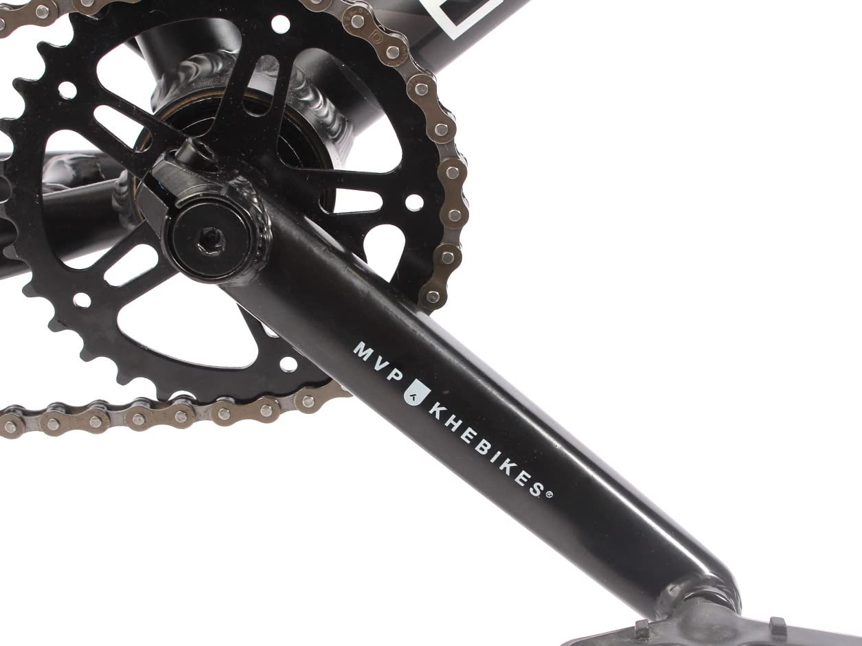 KHEbikes BMX Fahrrad Barcode LL Aluminium, 20 Zoll, schwarz, patentierter Affix 360° Rotor, für Kinder und Jugendliche, superleichtes Gewicht - nur 10,0kg!