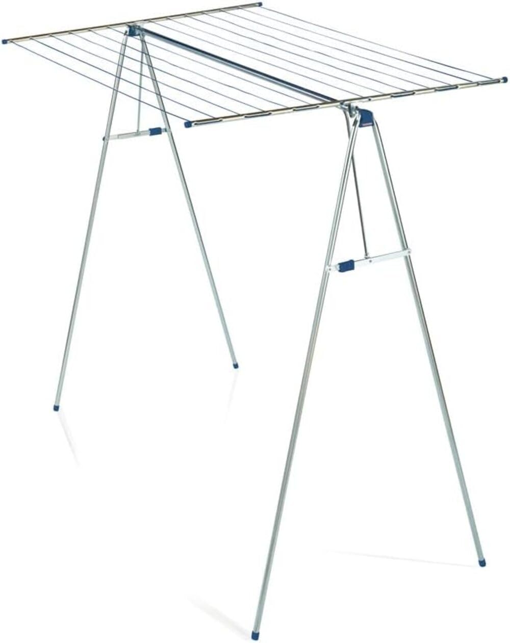 Leifheit Hochtrockner Linomaxx 210 mit 21 m Wäscheleine, leicht auf- und zusammenklappbarer Wäscheständer, Standtrockner mit automatischer Arretierung aus Kunststoff Bekleidung