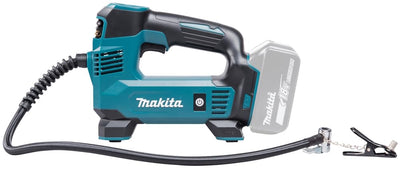 Makita DMP180Z Akku-Kompressor 8,3 bar 18 V (ohne Akku, ohne Ladegerät) Blau, Silber