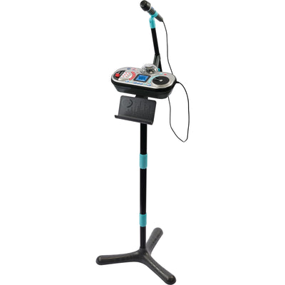 VTech Kidi Super Star DJ Studio Black – 10-in-1 Karaokespielzeug mit Mikrofon, abnehmbarem DJ-Mischpult und vielen Effekten zum Bearbeiten der Musik – Für Kinder von 6-12 Jahren
