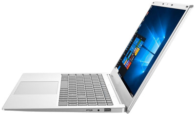 shinobee difinity Celeron Quad Core SSD (15,6 Zoll Full-HD) lautloses Notebook (Celeron N3450 4x2.20 GHz, 8GB DDR4, 500 GB SSHD, USB 3.0, HD Graphics 500, LAN, m-HDMI, Windows 11, MS Office) - 7740