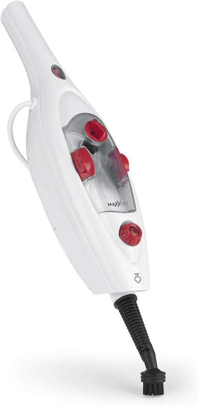 MAXXMEE Dampfreiniger Erwachsene-Unisex Rot, Weiß