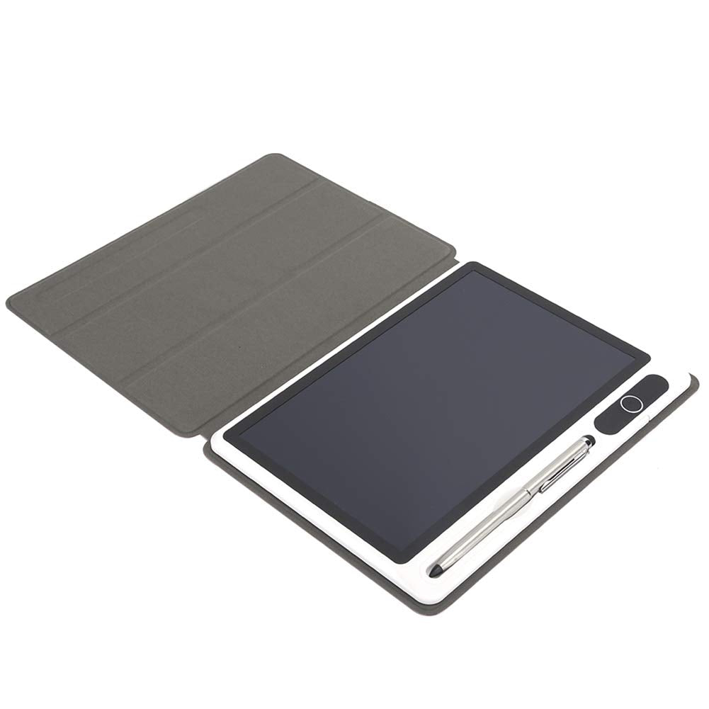 Tbest Professionelles Tragbares Digitales Doodle-Board, LCD-Schreibtafel, Elektronischer Notizblock, LCD-Tablet, Zeichenblock, Geschäftsbedarf, Handmalwerkzeug, 22,9 cm, Schwarz, mit (sc
