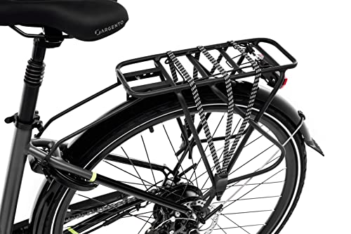 Argento Unisex – Erwachsene Omega E-Fahrrad, Schwarz, Einer Größe
