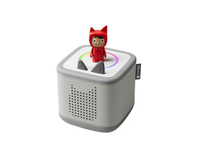 tonies® Toniebox 2 Starter Set Mondgrau mit Kreativ-Tonie Rot