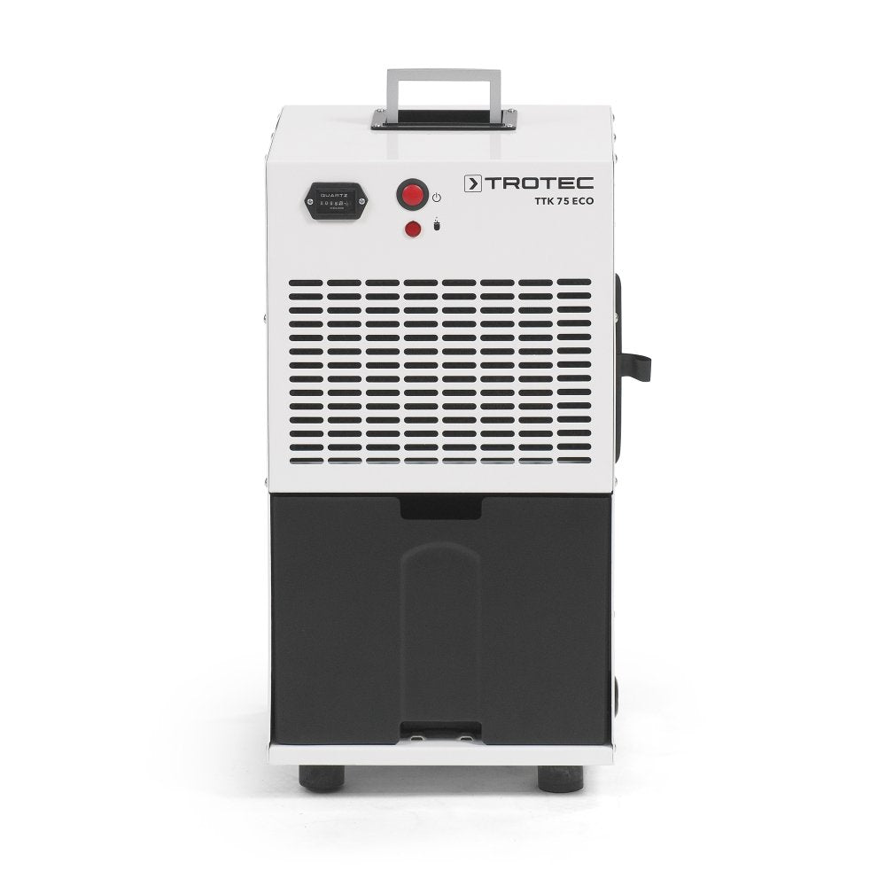 TROTEC Luftentfeuchter TTK 75 ECO Entfeuchter Entfeuchtung Raumentfeuchter 21 l/24h geeignet für Räume bis 45 m² / 110 m³