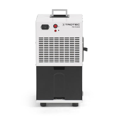 TROTEC Luftentfeuchter TTK 75 ECO Entfeuchter Entfeuchtung Raumentfeuchter 21 l/24h geeignet für Räume bis 45 m² / 110 m³