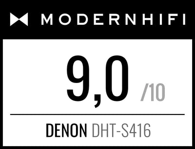 Denon DHT-S416 hochwertige 2.1 TV Soundbar mit kabellosem Subwoofer, Google Chromecast integriert, WLAN, Bluetooth, Dolby Digital, HDMI ARC, optischer Eingang, Black