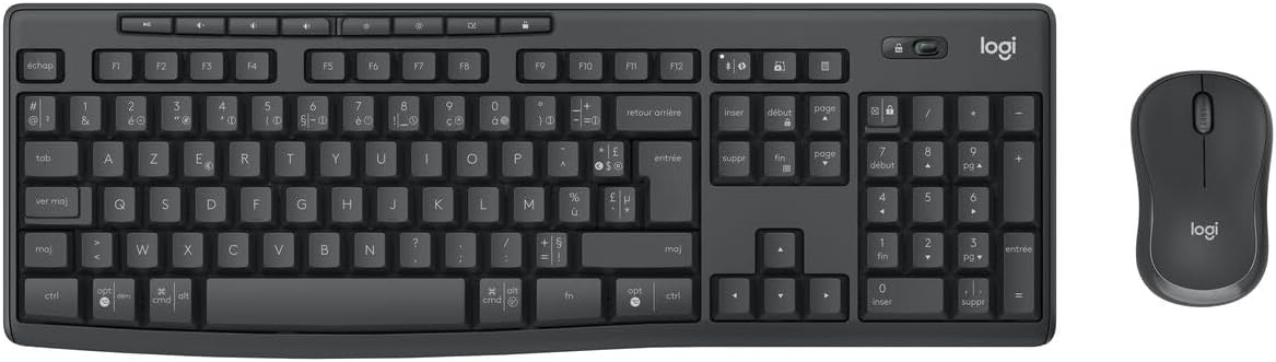 MK370 Combo for Business – Graphit, Französisches AZERTY-Layout
