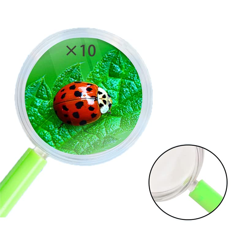 24 Stück Lupen Kinder Mini Lupe Kindergeburtstag Detektive Lupe Kinder Handlupefür Kinder aus Kunststoff Acryl Party, Kindergeburtstag Geschenk，Mini Kunststoff Handlupe für Kinder