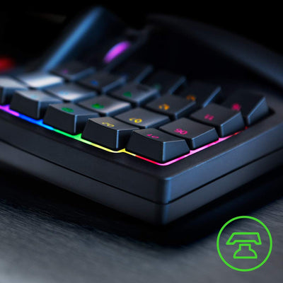 Razer Tartarus V2 - Gaming Keypad (Gamepad mit mecha-membranen Tasten, 32 programmierbare Tasten, 8-Wege Thumbpad, Handballenauflage, Hypershift, RGB Chroma Beleuchtung) Schwarz