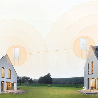 ZYXEL True WiFi 6 AX1800 Outdoor-AP (802.11ax Dual Band), WLAN für kleine Unternehmen mit Smart Mesh, Schutz nach IP55, PoE Injektor inbegriffen, Nebula App/Cloud oder Standalone [NWA55AXE