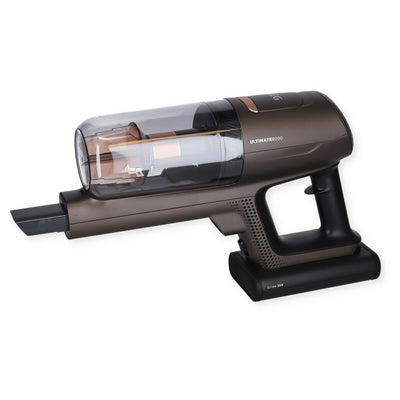 AEG ULTIMATE 8000 AP81A25ULT Akku-Staubsauger / Automatik / 5-Stufen Filtration / digitale Anzeige / Tierhaar-, Hartboden-, & Multi-Bodendüse / 3 Stufen / Akku wechselbar / Zubehör / 400ml / bronze
